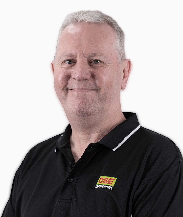 DSE Transport's National Safety Manager, Alan Miller, is a devoted Dalmatian enthusiast and safety advocate.