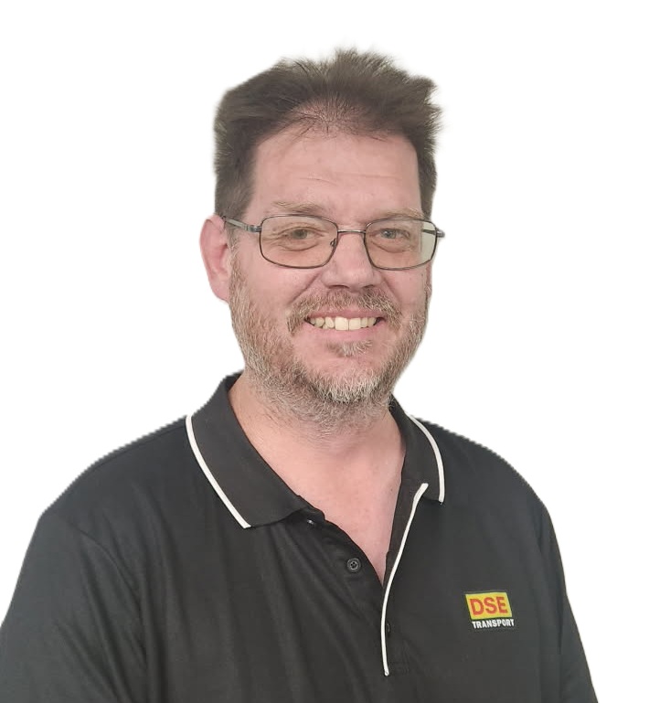 Reese Preston-Smith, Warehouse Supervisor at DSE Transport, with over 23 years of experience in warehousing