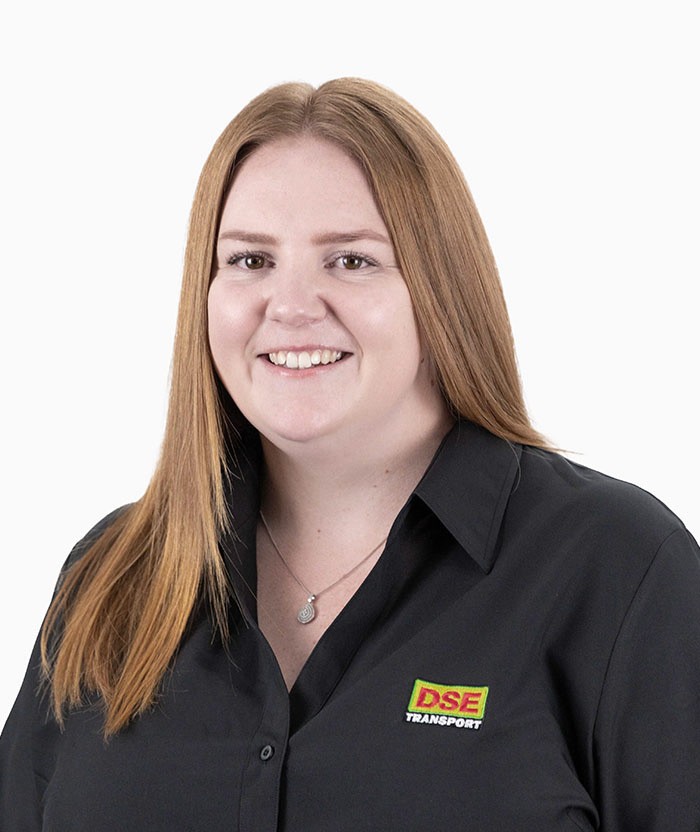 Rebekah Jones, Administration Manager at DSE Transport, known for her accuracy, leadership, and administrative expertise.