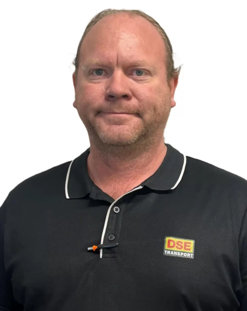 Dan McColl, Warehouse Supervisor at DSE Transport, experienced in warehouse operations, planning, and team leadership